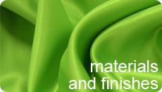 materials and finishes
